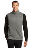 The North Face® Sweater Fleece Vest with Greif EMB Logo