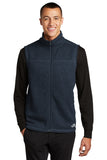 The North Face® Sweater Fleece Vest with Greif EMB Logo