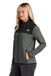 The North Face® Women's Glacier Full-Zip Fleece Jacket with Greif EMB Logo