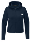 The North Face® Women's Double-Knit Full-Zip Hoodiewith Greif EMB Logo