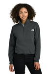 The North Face® Women's Double-Knit 1/2-Zip Fleece with Greif EMB Logo