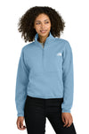 The North Face® Women's Double-Knit 1/2-Zip Fleece with Greif EMB Logo