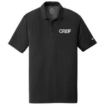 DEV Nike®- Dri-FIT Hex Textured Polo with GREIF EMB logo - Mens