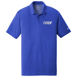 DEV Nike®- Dri-FIT Hex Textured Polo with GREIF EMB logo - Mens