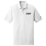 DEV Nike®- Dri-FIT Hex Textured Polo with GREIF EMB logo - Mens