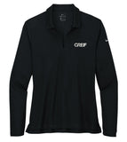 Greif® - Nike® LADIES LONG-SLEEVE Dri-FIT Micro Pique 2.0 Polo with EMB Logo