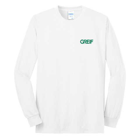 Greif® - TALL Long-Sleeve Core Blend Tee 50/50 Cotton/Poly 5.5 oz - Unisex