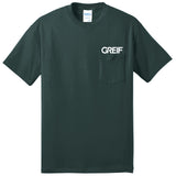 Greif® - TALL Core Blend POCKET Tee 50/50 Cotton/Poly 5.5 oz - Men's