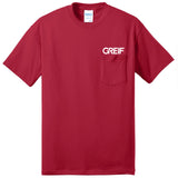Greif® - Core Blend POCKET Tee 50/50 Cotton/Poly 5.5 oz. - Men's