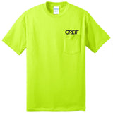Greif® - TALL Core Blend POCKET Tee 50/50 Cotton/Poly 5.5 oz - Men's