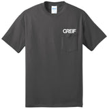 Greif® - TALL Core Blend POCKET Tee 50/50 Cotton/Poly 5.5 oz - Men's