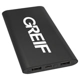 Greif® 8,000 mAh Power Bank & WIRELESS CHARGER