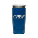 Greif® - Stainless Steel Vacuum-Insulated 20 oz Tumbler with Slider Lid (Buy-Just-1)