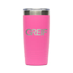 Greif® - Stainless Steel Vacuum-Insulated 20 oz Tumbler with Slider Lid (Buy-Just-1)