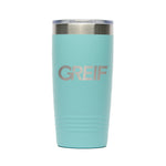 Greif® - Stainless Steel Vacuum-Insulated 20 oz Tumbler with Slider Lid (Buy-Just-1)