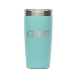 Greif® - Stainless Steel Vacuum-Insulated 20 oz Tumbler with Slider Lid (Buy-Just-1)