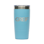 Greif® - Stainless Steel Vacuum-Insulated 20 oz Tumbler with Slider Lid (Buy-Just-1)