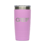Greif® - Stainless Steel Vacuum-Insulated 20 oz Tumbler with Slider Lid (Buy-Just-1)