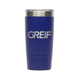 Greif® - Stainless Steel Vacuum-Insulated 20 oz Tumbler with Slider Lid (Buy-Just-1)
