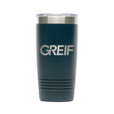 Greif® - Stainless Steel Vacuum-Insulated 20 oz Tumbler with Slider Lid (Buy-Just-1)