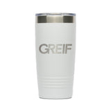 Greif® - Stainless Steel Vacuum-Insulated 20 oz Tumbler with Slider Lid (Buy-Just-1)