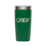 Greif® - Stainless Steel Vacuum-Insulated 20 oz Tumbler with Slider Lid (Buy-Just-1)