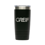 Greif® - Stainless Steel Vacuum-Insulated 20 oz Tumbler with Slider Lid (Buy-Just-1)