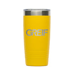 Greif® - Stainless Steel Vacuum-Insulated 20 oz Tumbler with Slider Lid (Buy-Just-1)