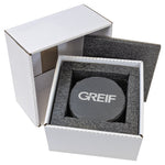 Greif® 4" Round Slate Coaster Set-6 Piece