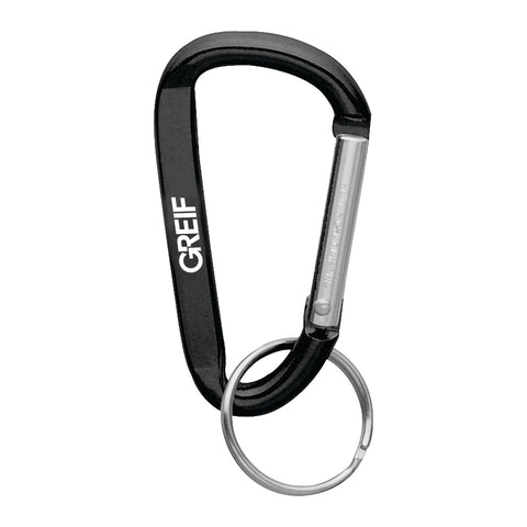 GREIF Small Carabiner Key Ring (MIN 300)