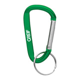 GREIF Small Carabiner Key Ring (MIN 300)