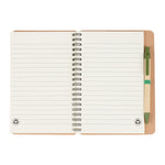 Greif® Value Eco-Friendly Spiral Notebook with Pen (MIN 150)