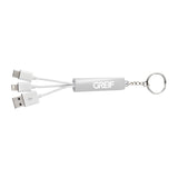 GREIF Route Light Up Logo 3-in-1 Cable (MIN 250)