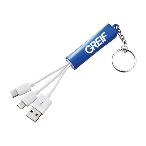 GREIF Route Light Up Logo 3-in-1 Cable (MIN 250)