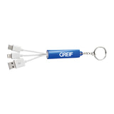 GREIF Route Light Up Logo 3-in-1 Cable (MIN 250)