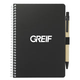 GREIF® 5” x 7” FSC® Mix Spiral Notebook with Pen (MIN 300)