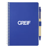 GREIF® 5” x 7” FSC® Mix Spiral Notebook with Pen (MIN 300)