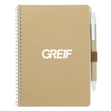 GREIF® 5” x 7” FSC® Mix Spiral Notebook with Pen (MIN 300)