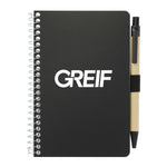 GREIF 4" x 6" FSC® Mix Pocket Spiral Notebook with Pen (MIN 300)
