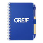GREIF 4" x 6" FSC® Mix Pocket Spiral Notebook with Pen (MIN 300)
