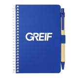 GREIF 4" x 6" FSC® Mix Pocket Spiral Notebook with Pen (MIN 300)