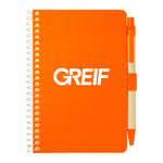 GREIF 4" x 6" FSC® Mix Pocket Spiral Notebook with Pen (MIN 300)