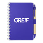 GREIF 4" x 6" FSC® Mix Pocket Spiral Notebook with Pen (MIN 300)
