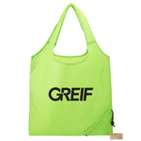 Sacola dobrável Greif® Bungalow RPET (Mínimo 150)