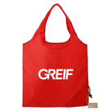 Sacola dobrável Greif® Bungalow RPET (Mínimo 150)