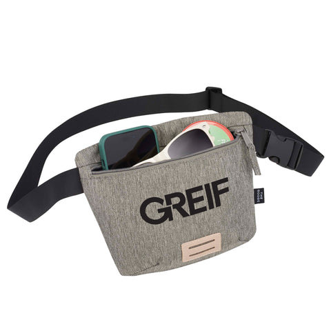 GREIF THE GOODS™ Recycled Fanny Pack with Full Color Print (MIN 100)