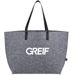 The Goods™ Recycled Felt Shoulder Tote with GREIF Screen Printed Logo (MIN 50)
