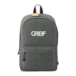 GREIF Vila Recycled 15" Computer Backpack with GREIF® Embroidery (MIN 60)
