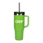 GREIF Thor Value 40oz Eco-Friendly Straw Tumbler with Full Color Print (MIN 50)