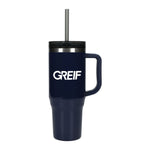 GREIF Thor Value 40oz Eco-Friendly Straw Tumbler with Full Color Print (MIN 50)